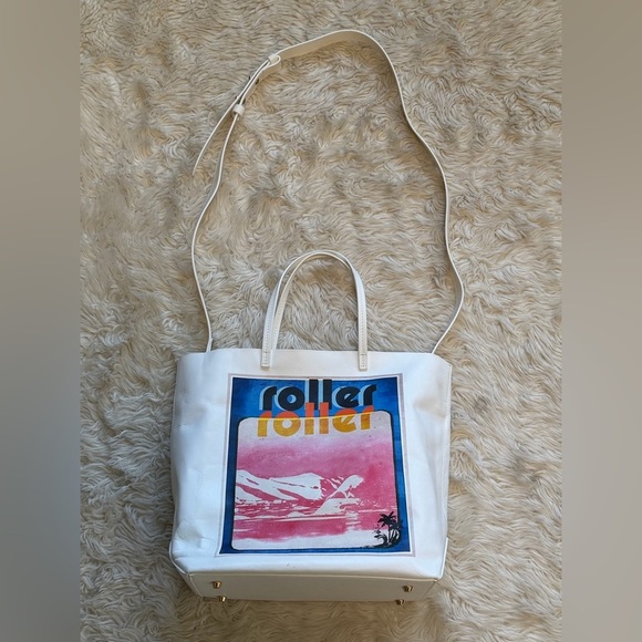 Zimmermann Handbags - NWT Zimmermann Roller Print White Tote